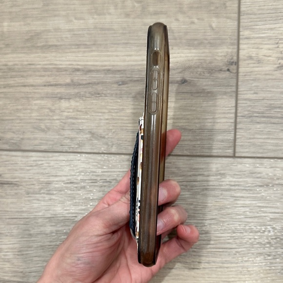 Walli iPhone X XS Floral Phone Case Pink Peony wallet card holder - Picture 4 of 5